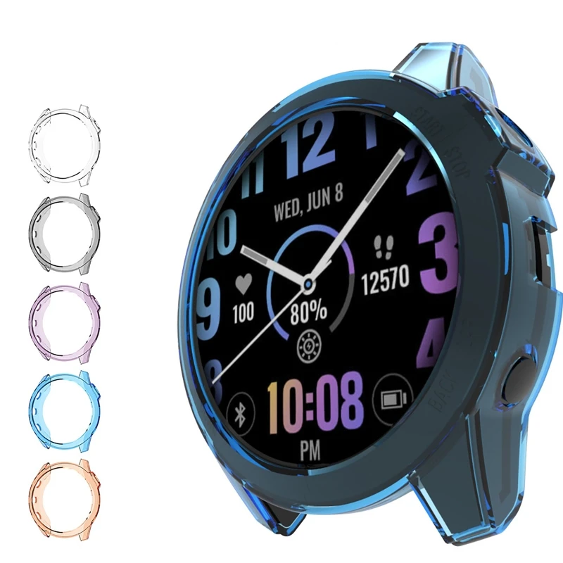Защитный чехол-бампер для смарт-часов Garmin Fenix 7/7X прочный корпус защитная рамка