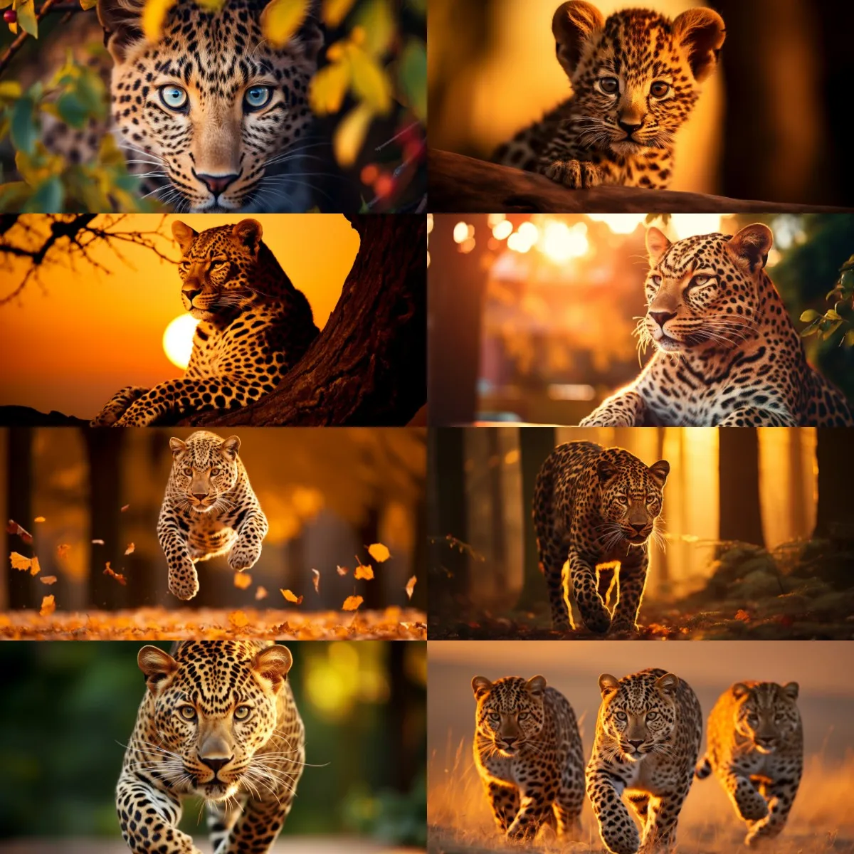 Набор для алмазной живописи сделай сам 5D Леопард на камнях-идеальный подарок