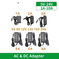 power adapter 1a 2a 5a 6a 10a charger 12v 5v 6v 8v 15v 24v hoverboard adapter led strip adapter switching power supply adapter