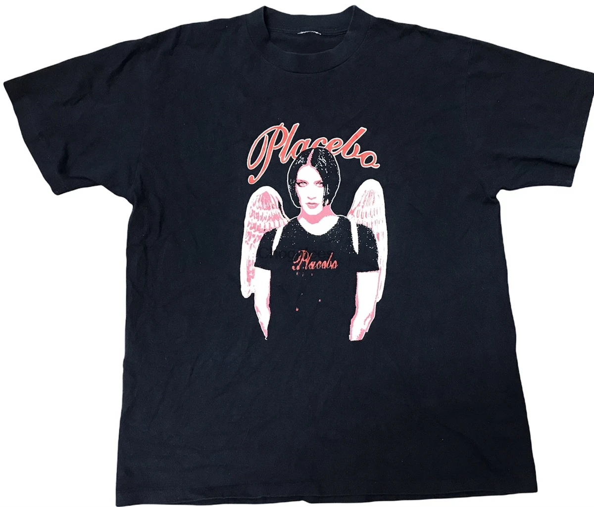 Винтажная рубашка Britpop группы плацебо |