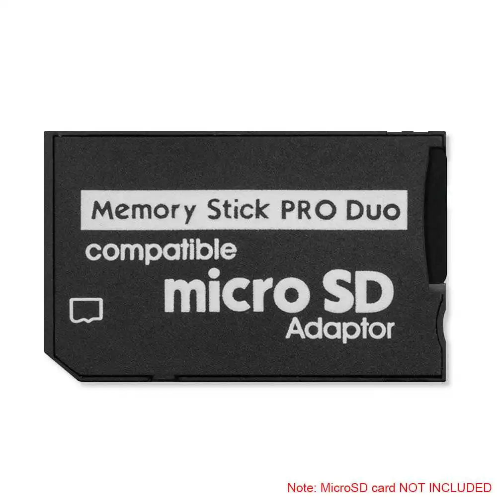 Переходник с одного слота Micro SD/TF до 64 Гб на MS Memory Stick Pro Duo черный конвертер для