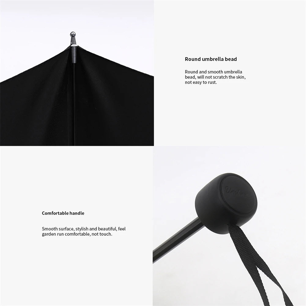 Креативные зонтики с мультяшным медведем тройного сложения от солнца для