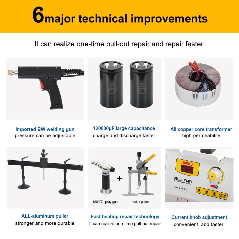 Горячая Распродажа станок для удаления вмятин в алюминиевом корпусе 220 В