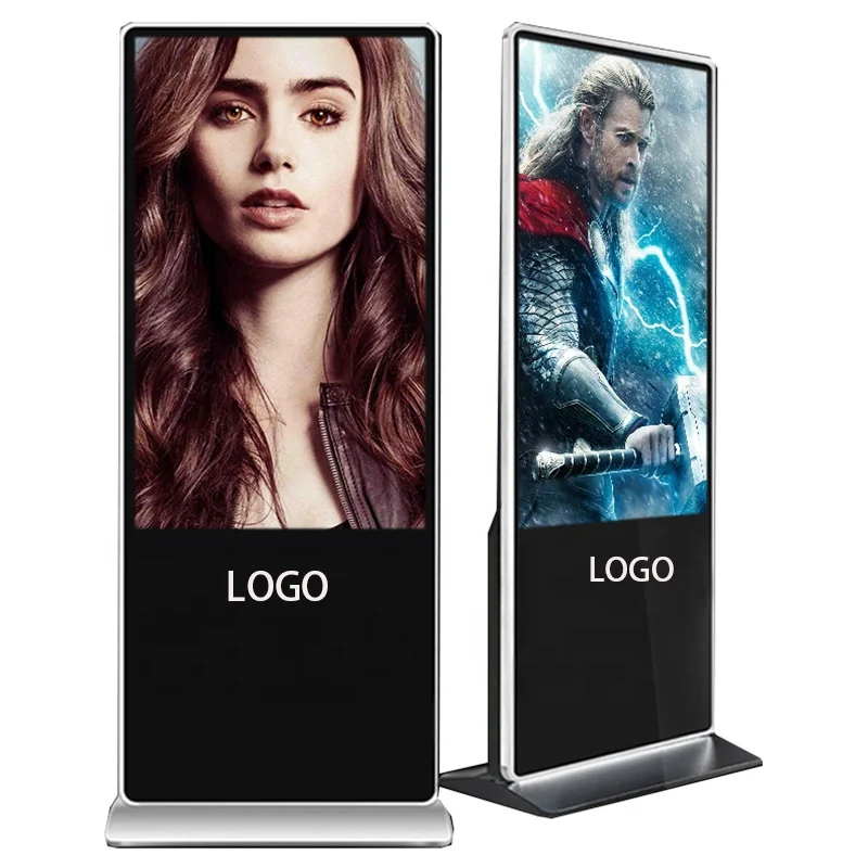 

Free shipping49 Inch advertising Floor Standing Supermarket Touch Screen hd video lcd Digital Signage Display