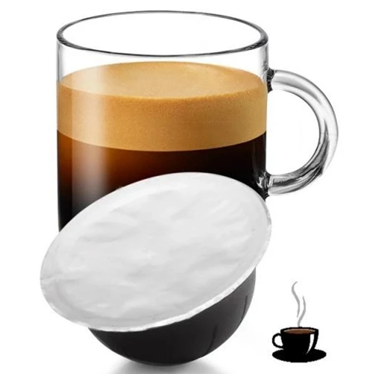 100 шт. 62 мм одноразовые уплотнения для кофейных капсул фольга крем-пена фильтр