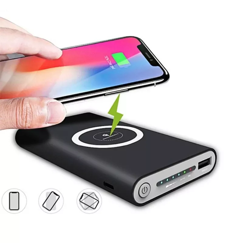 

2023 30000mAh portable Power bank 2 USB mobile phone external battery charger for iphone and Android power bank smartphone celul