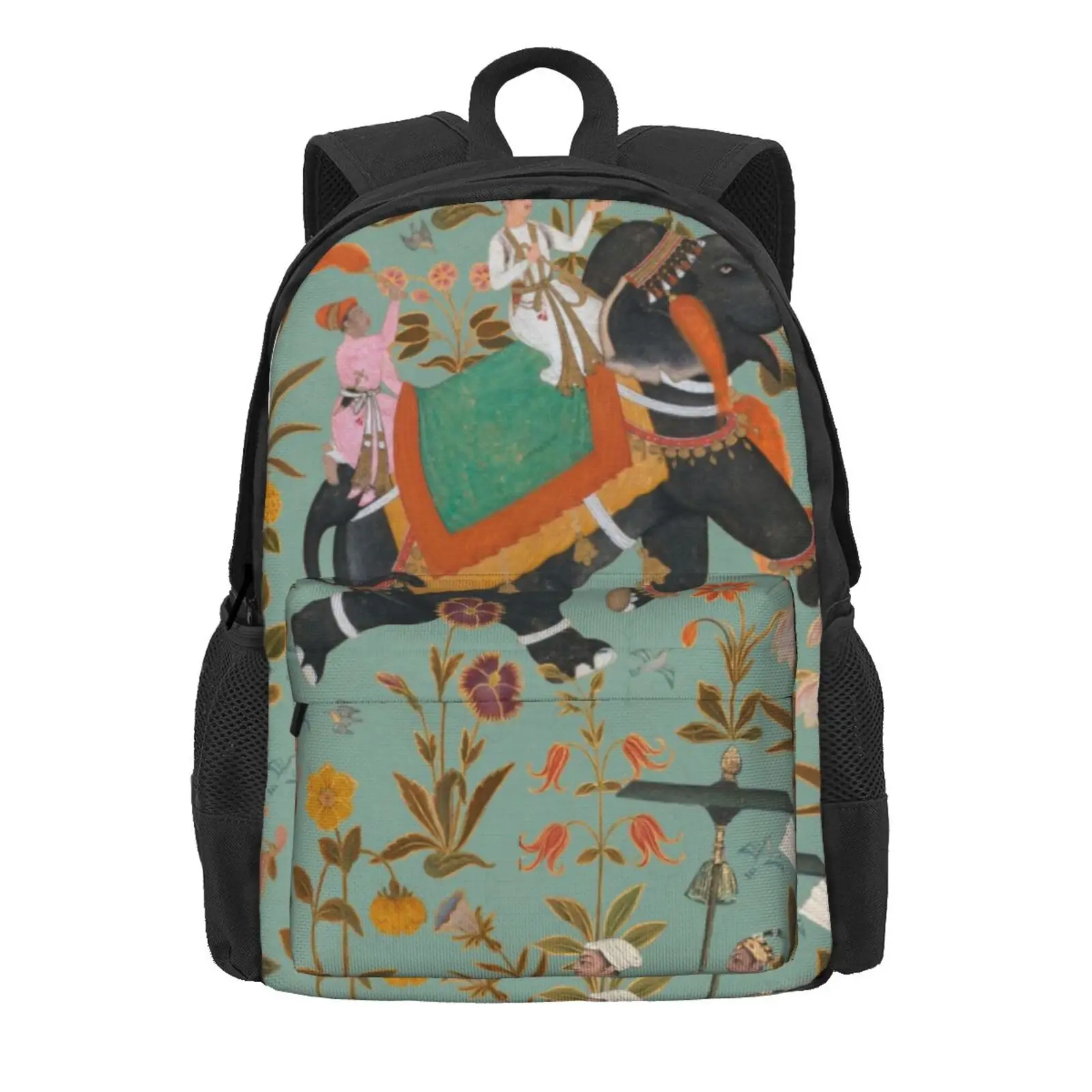 

Mysterious Ethnic Elephant5 school bags Handbags Man Bag Women'S Backpacks Bags School Bag Kawaii Plaid