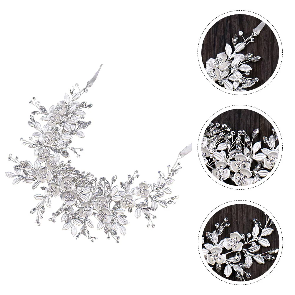 

Headband Hair Accessories Fashion Headdress European American Rhinestone Handmade Hoops Alloy Lady Creative Miss
