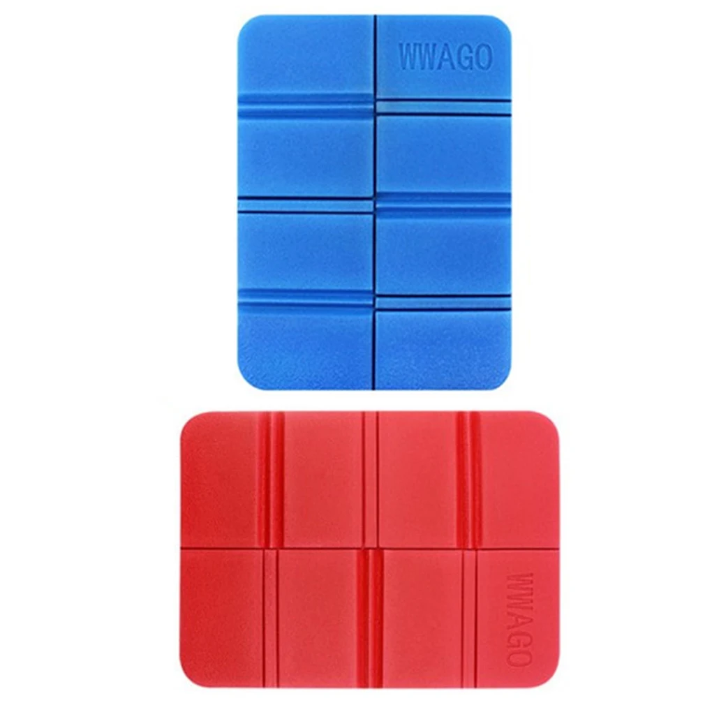 

2pcs Portable Outdoor Seat Cushions Foldable Water-Proof Foam Cushions Elastic Seat Mats For Camping Picnic Sandy Beach