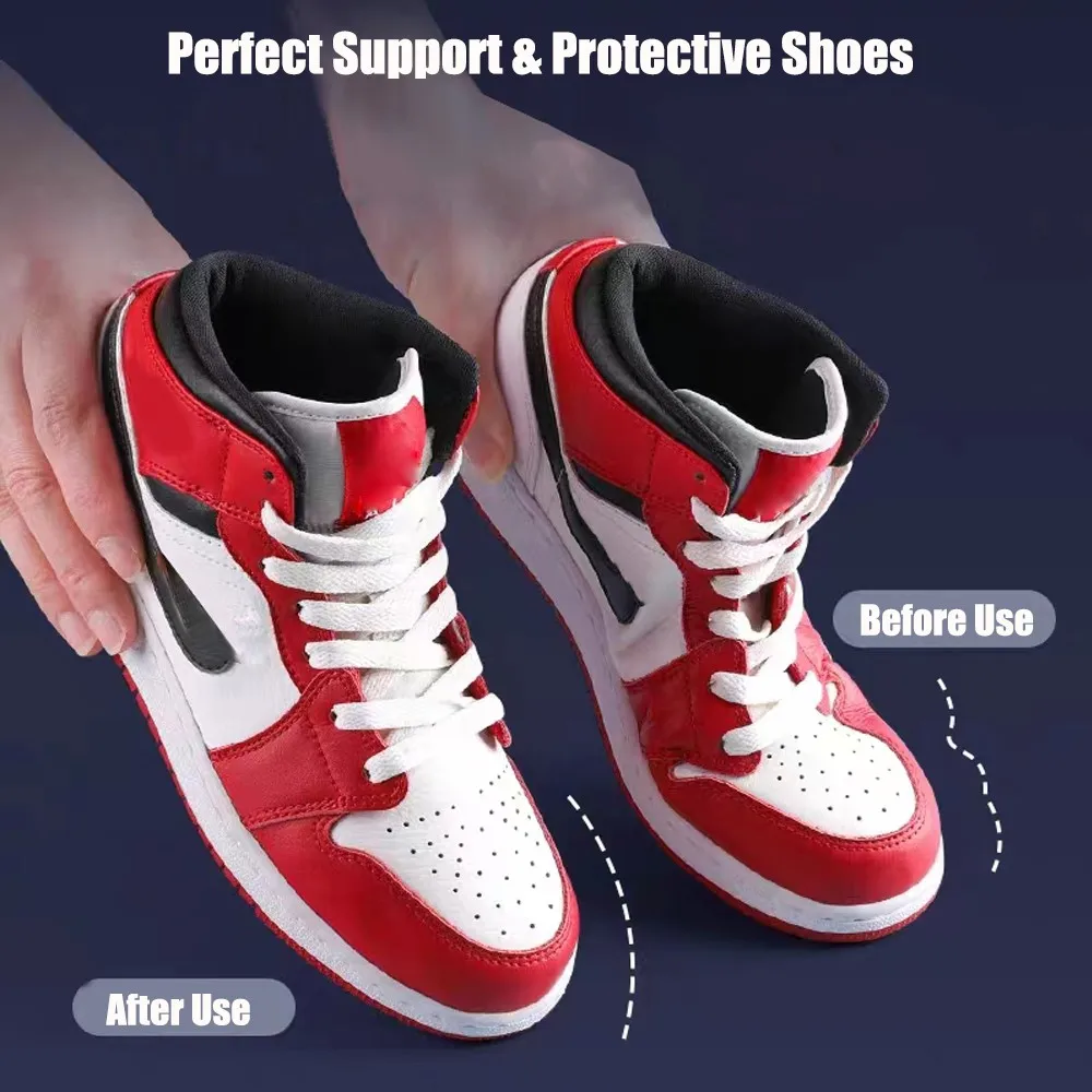 Anti Crease Shoe Protector for Women Men Sneakers Toe Caps Anti-wrinkle Support Shoe Stretcher Extender Sports Shoes Protection