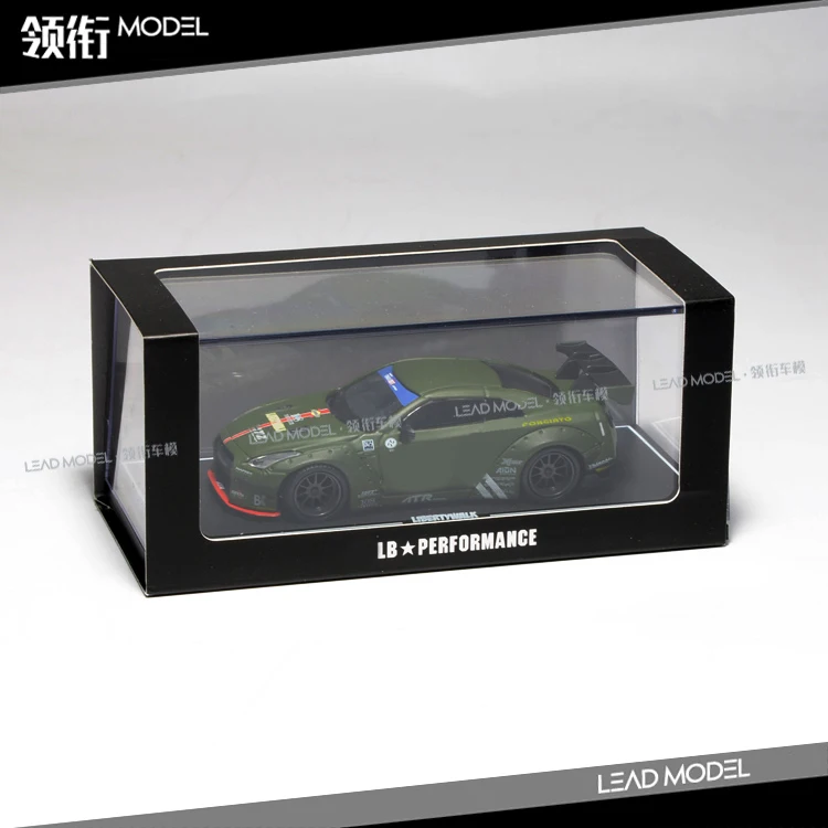 Модель автомобиля LB Performance 1/64 nissan GT-R R35 литье под давлением