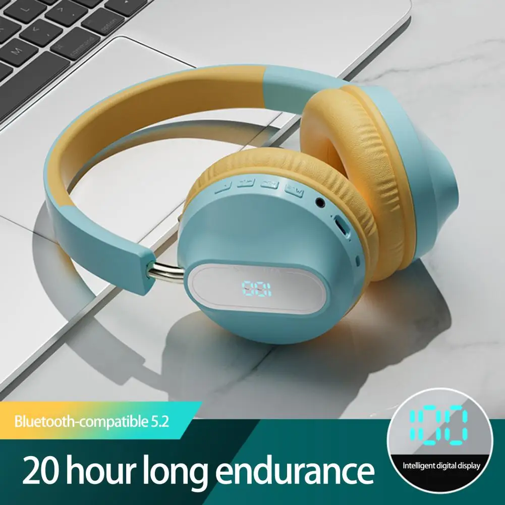 

Геймерская Гарнитура, полезная многофункциональная стереогарнитура с объемным звучанием, совместимая с Bluetooth 5,2, без задержки, для дома