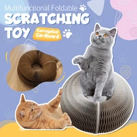 paper magic organ cat scratching board cat toy with bell cat grinding claw cat climbing frame magic organ cat play scratch toy