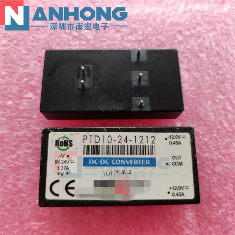 

PTD10-24-1212 DC/DC Power-Module IN:24V---1.37A OUT:12V---0.45A