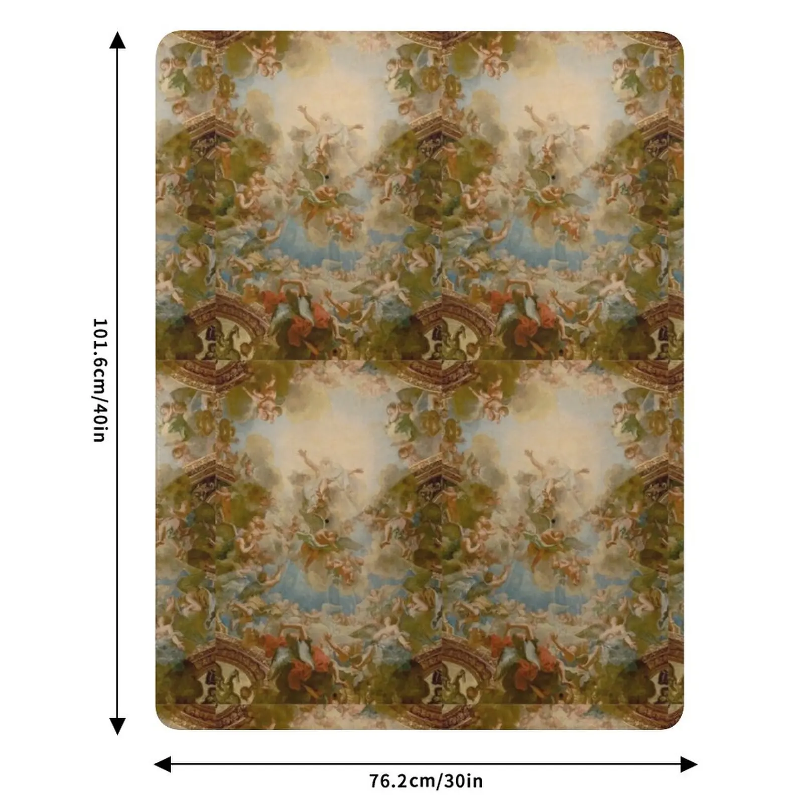 Элегантный теплый плед deiu tout puissant chapelle royale versailles для отелей и дома (art.: 3920da87e5bd2) - 3920da87e5bd2