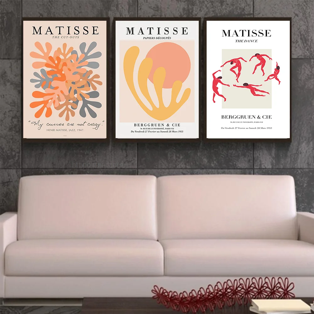 Настенная живопись цветное растение абстрактные цветы постеры и фотообои для