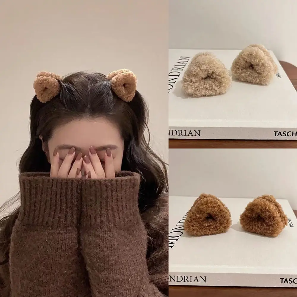 Заколки для волос в форме кошачьих ушей 2 шт