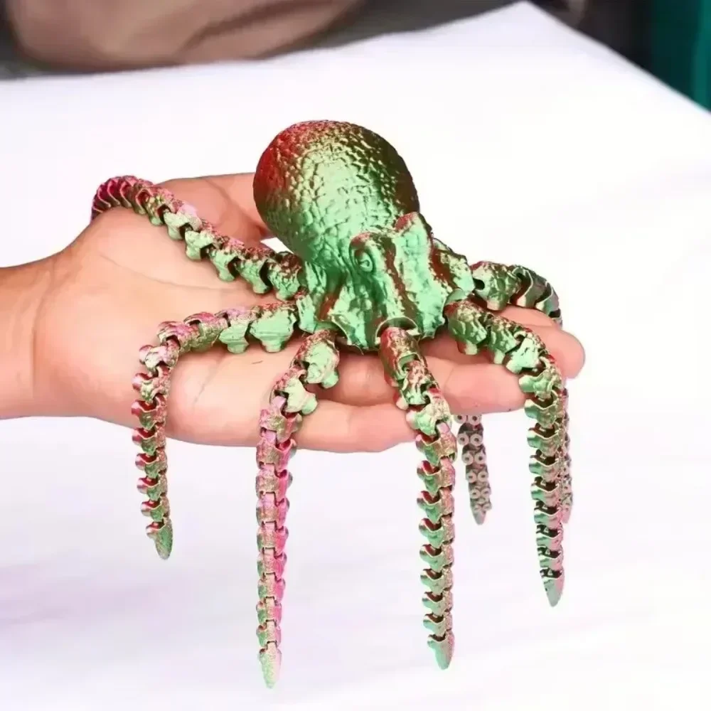 Фигурка осьминога с 3D принтом