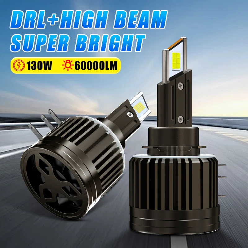 Лампы головного света Carsnake H15 130 Вт лм для VW Golf 7 6 MK7 Touran Tiguan Passat Mercedes-Benz