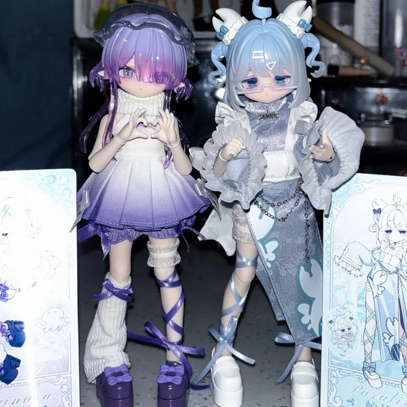 Фото Лидер продаж Come4free Minty 1/8 Bjd Mi Tian Ocean Gemstone Series слепая коробка шарнирная фигурка шарнирная кукла игрушка подарок для девочки №1