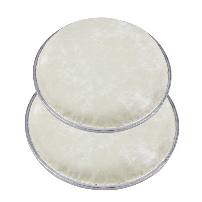 

8 inch and 10 inch self tuning drum leather Kangjia drum leather African drum leather Percussion instrument accessories Handdrum