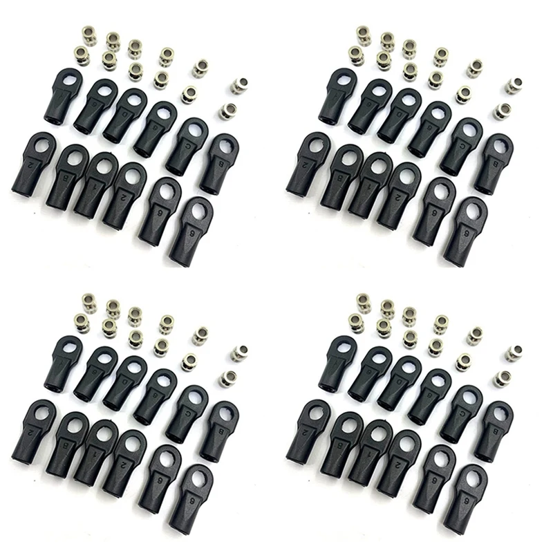 

48Pcs 5347 Rod End Ball Joint General Trolley Ball Sets For 1/10 Traxxas E-REVO REVO SUMMIT