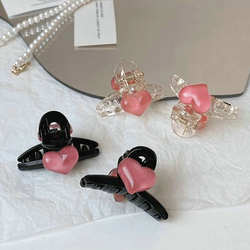 

Cat'S Eye Love Purple Flower Cute Soft Shark Clip Children Girls Bangs Clip Ornament Hair Clips Barrettes Hairpins Accessories