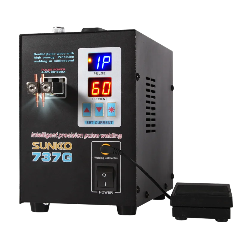 

New Dual modes intelligent frequency conversion pulse spot welder S737G 737G