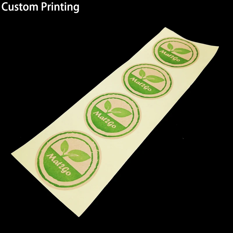 100/500 шт. экологически чистые этикетки для бутылок 50x50 мм |