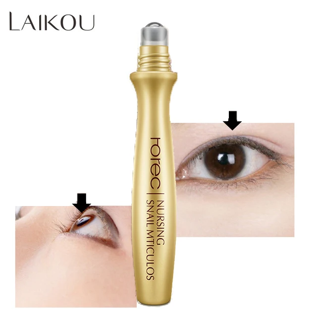 

LAIKOU Snail Repair Essence Eye Cream Skin Care Moisturizer Natural Anti-Puffiness Wrinkle Anti-Aging and Dark Circle Cream 30g