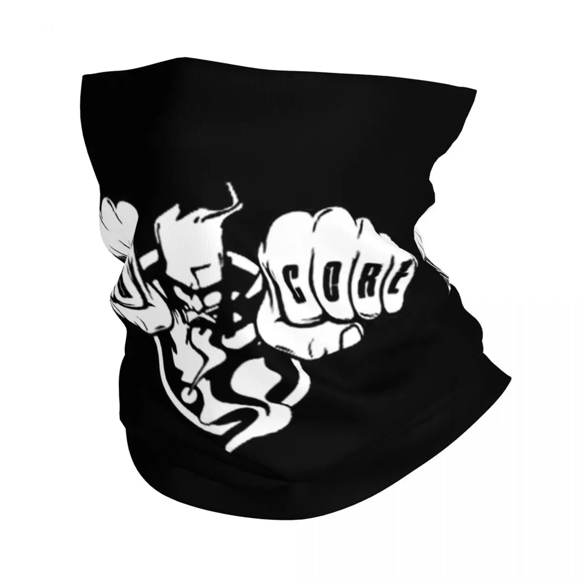 

Hardcore Thunderdome Bandana Neck Gaiter Printed Balaclavas Mask Scarf Multi-use Headband Fishing Unisex Adult Windproof