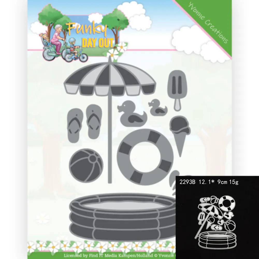 Ножи для вырезания металла бассейна для плавания 2022 года DIY для скрапбукинга, тиснения бумаги, фоторамки, печатных штампов, шаблоны для ремесел.