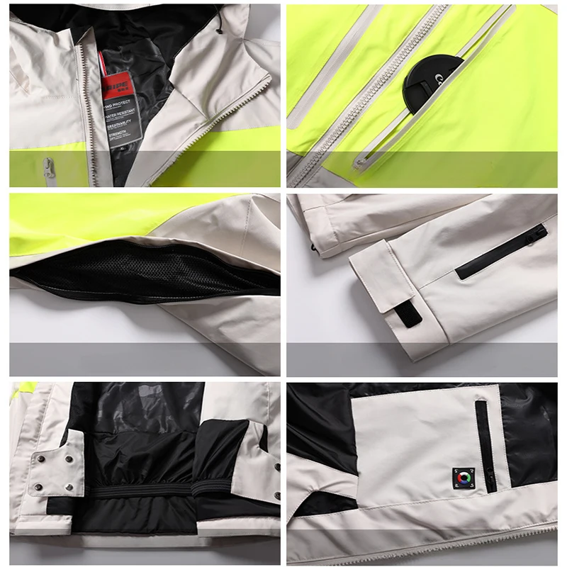 Мужская водонепроницаемая куртка для сноуборда