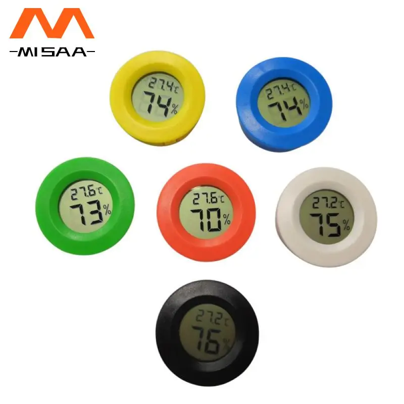 

Humidity Meter Detector Lcd Digital Mechanical Thermometer Electronic Thermometer Fridge Freezer Tester Home Supplies 2 In 1