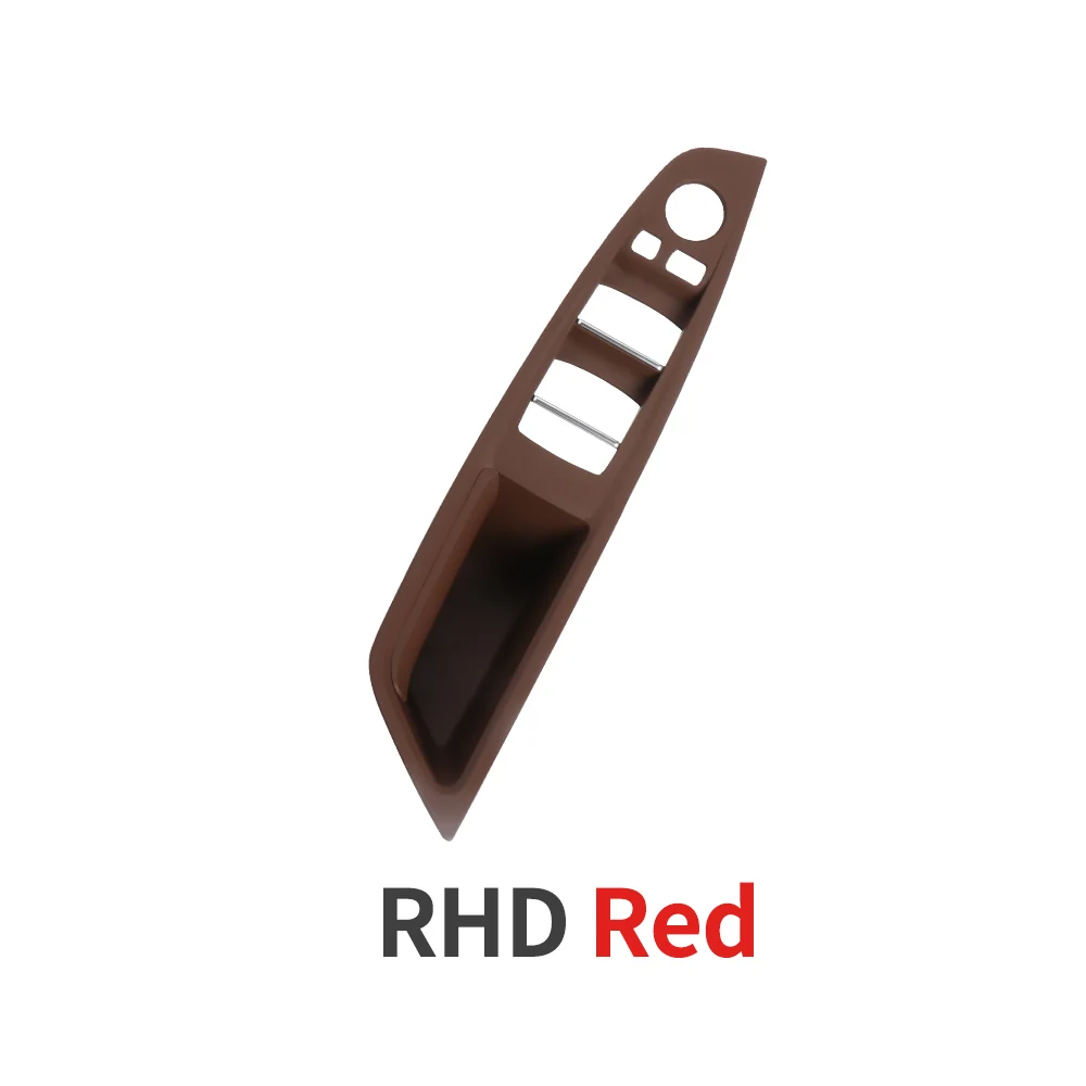 Внутренняя ручка для передней двери, панель для внутренней двери, рамка для переключателя для сиденья водителя, чехол для BMW 5 серии F10 F11 F18 520 523