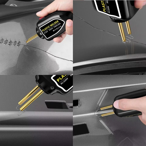 Мини-сварщик для пластмассы, горячие степлеры, машина для степлера, машина для ремонта ПВХ, степлер для ремонта бампера автомобиля, сварочный инструмент