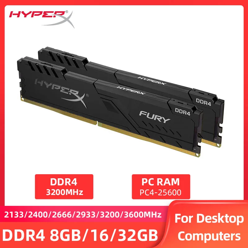 DDR4 8 ГБ 16 ГБ 32 ГБ 3200 МГц 2666 МГц 2400 МГц 2133 МГц 3733 МГц DIMM PC4-25600 21300 288Pin 19200 в DDR4 память для настольного компьютера
