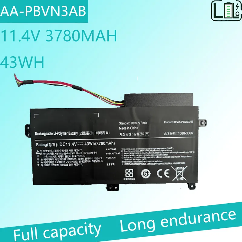 Новый аккумулятор для ноутбука Samsung NP370 NP370R4E NP510R5E AA-PBVN3AB NP370R5E NP450R5V NP450R4V NP470R5E 510R5E