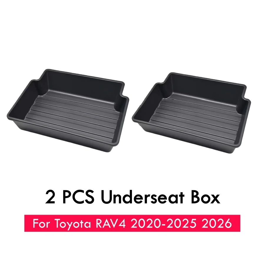 

Органайзер Под Сиденье Для Toyota RAV4 2020-2026 Из TPE: Легкий, Нержавеющий, Для Порядка И Организации В Салоне Автомобиля
