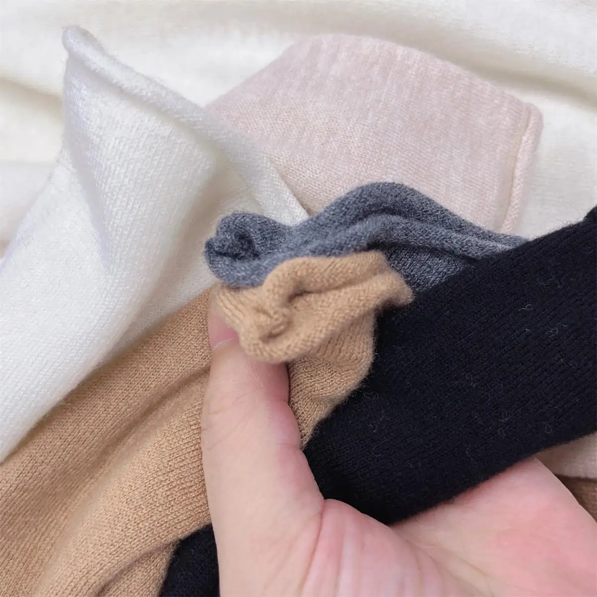 00% ультратонкий флисовый керлинг из мериноса свободный осенне-зимний женский