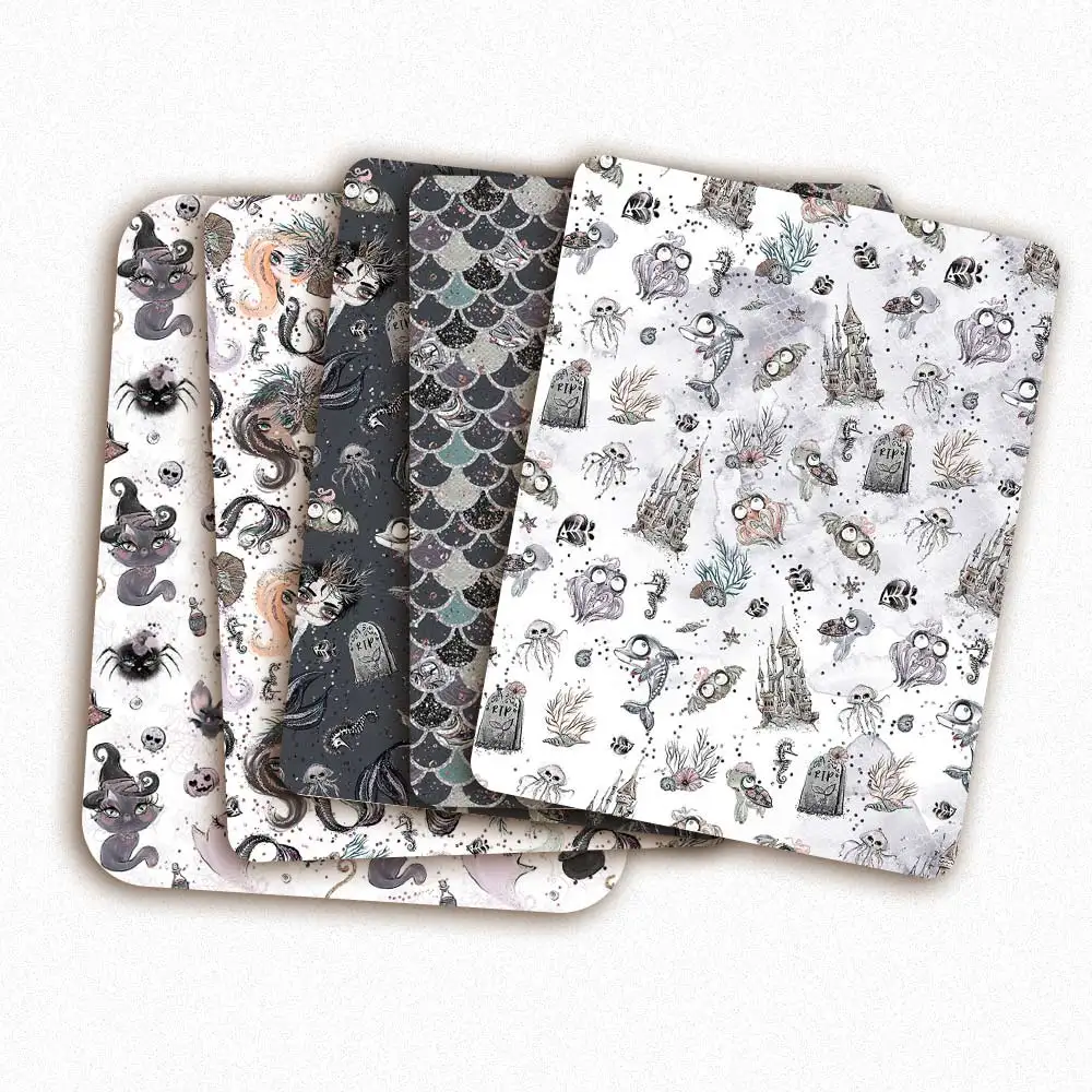 Ткань из полиэстера и хлопка для одежды 45*145 см | Дом сад