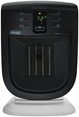 

DCH5915ER Ceramic Compact Heater, 5 lbs, White with Black