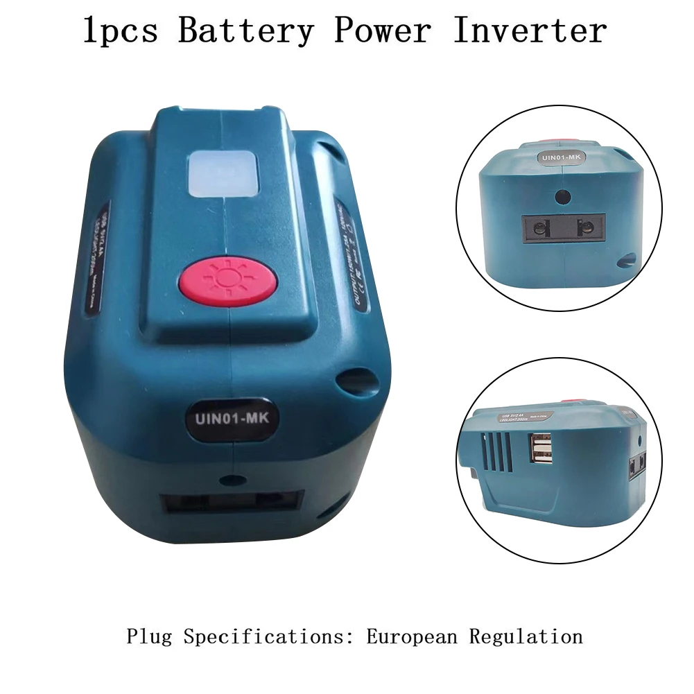 

For/For Miwatch Dual USB Battery Power Inverter DC/18-20V To AC/110V For DeWalt DC18-20V/for Power Inverter