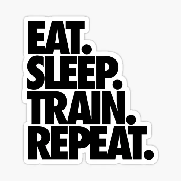 

5 шт., детский мультяшный фон с надписью «Eat Sleep Train»