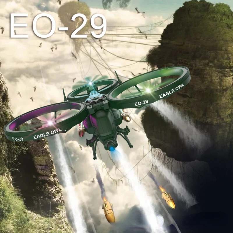 Квадрокоптер с камерой Wi-Fi FPV 4 оси 6 каналов