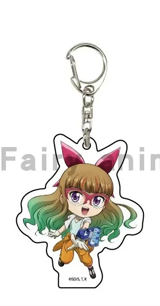 Фото Игра Ю-Ги-О! ХО РУС! Брелок-кукла аниме YuGiOh Oudou Yuuhi Yuamu Zwou Yudias Velgear акриловый брелок-подвеска для подарка №5