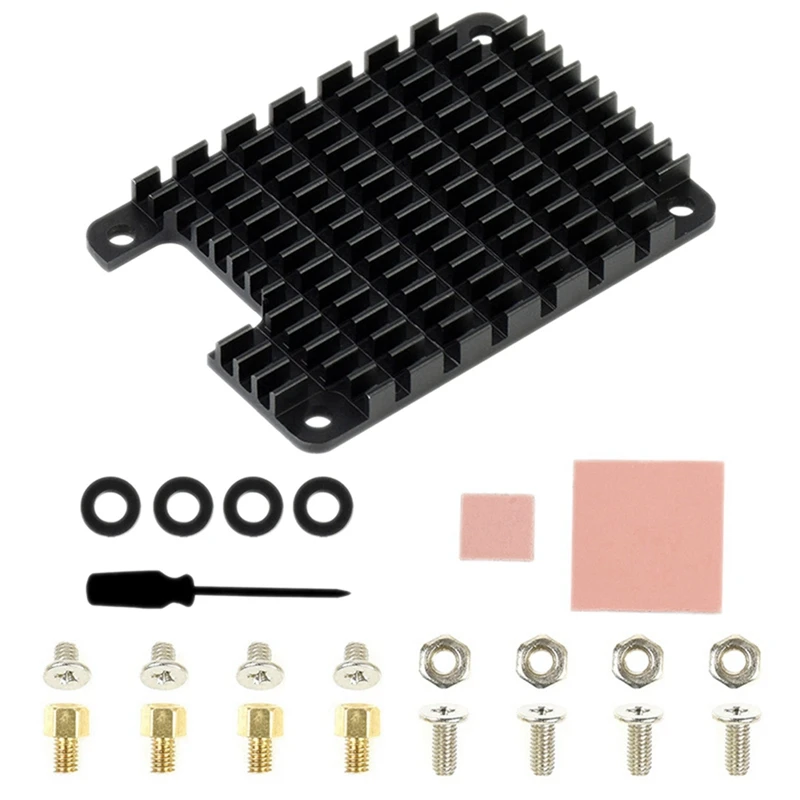 

10X Heatsink Aluminium Radiator Cooling Fin For Raspberry Pi CM4 Compute Module 4 Heat Sink Cpu Heat Sink Combination