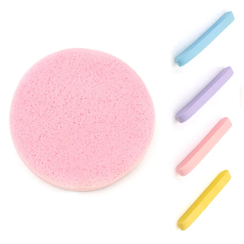 Губка компрессионная для ухода за кожей лица 12 шт./упаковка