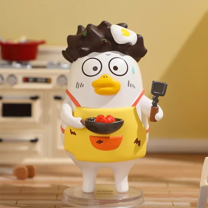 Фото POP MART DUCKYO'S LEISURE LIFE Series: Коллекционные фигурки-сюрпризы (Blind Box), милые фигурки-модели, подарок на день рождения №3