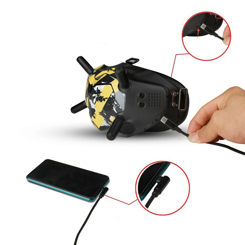 Кабель передачи данных Type-C для DJI FPV V2 Glasses Lmage